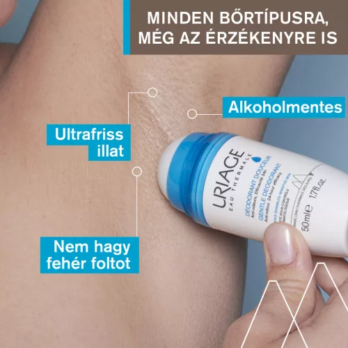 Uriage aluminiummentes golyós dezodor 50ml