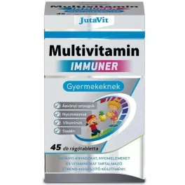 JutaVit Multivitamin Komplex rágótabletta gyermekeknek 45x