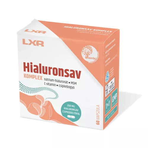 LXR Hialuronsav+MSM+C vitamin komplex kapszula 60x