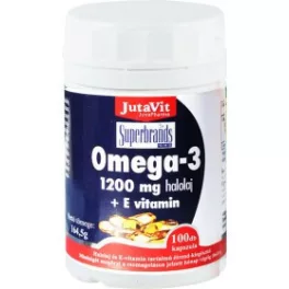 JutaVit Omega-3 1200 mg halolaj + E-vitamin kapszula 100x