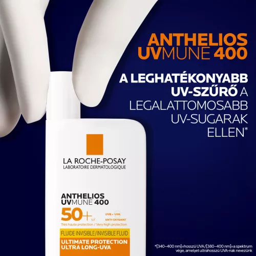 La Roche Posay Anthelios UVMUNE 400 Napvédő fluid SPF50+ 50ml