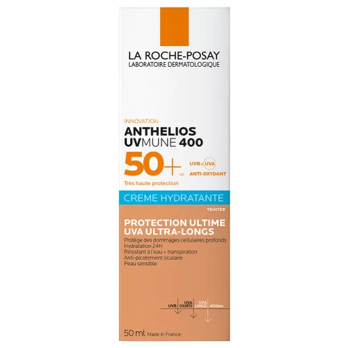 La Roche-Posay Anthelios UVMUNE 400 színezett napvédő krém SPF50+ 50ml