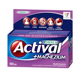 Béres Actival Plus Magnézium Filmtabletta 90x