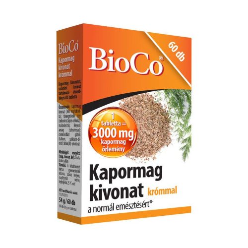 BIOCO KAPORMAG KIVONAT KROM TABL. 60X