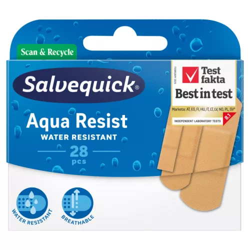 Salvequick Aqua Resist sebtapasz 12x