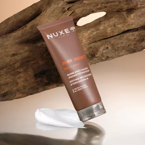 Nuxe MEN [BOOST]³ Nyugtató, regeneráló after-shave balzsam 75ml
