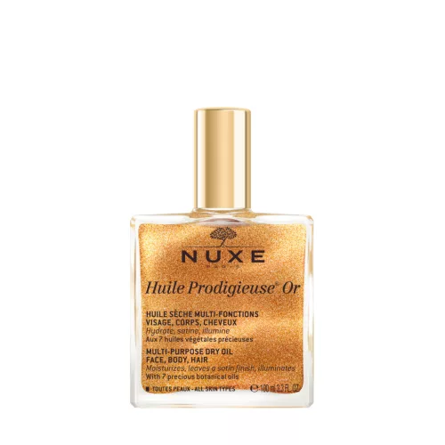 Nuxe Huile Prodigieuse többfunkciós, arany csillámos szárazolaj 100ml