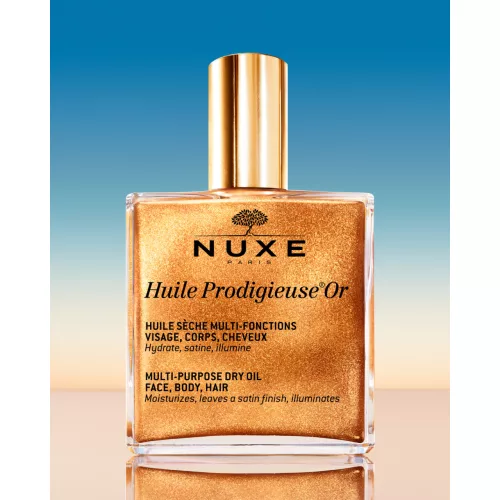 Nuxe Huile Prodigieuse többfunkciós, arany csillámos szárazolaj 100ml