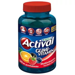 Béres Actival gumivitamin felnőtteknek 50x