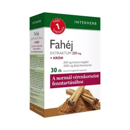 Interherb Napi 1 Fahéj Extraktum króm kapszula 30x