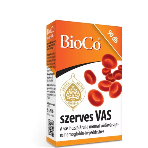BioCo Szerves vas tabletta 90x
