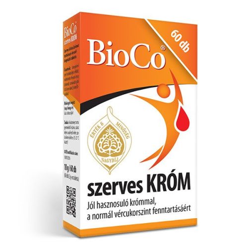 BIOCO SZERVES KROM TABLETTA 60X