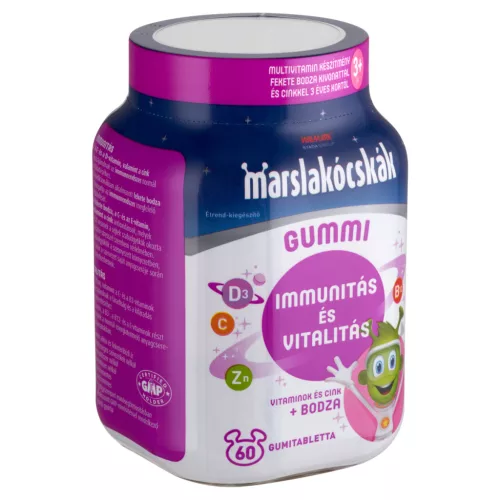 Walmark Marslakócskák Gummi bodzás multivitamin 60x