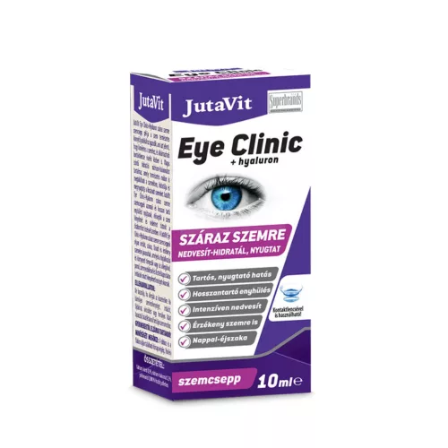 JutaVit Eye Clinic szemcsepp száraz szemre 10ml