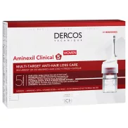   VICHY Dercos Aminexil Clinical 5 Hajhullás elleni ampulla nőknek 21 ampulla