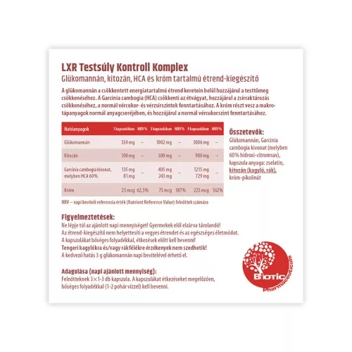 LXR Testsúly Kontroll Komplex 120x