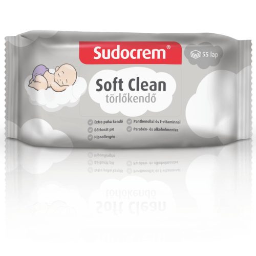 SUDOCREM SOFT CLEAN TORLOKENDO 55X