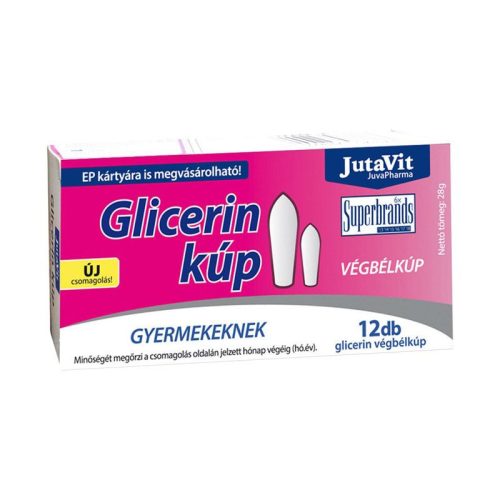 JUTAVIT GLICERIN VEGBELKUP GYERMEK 12X