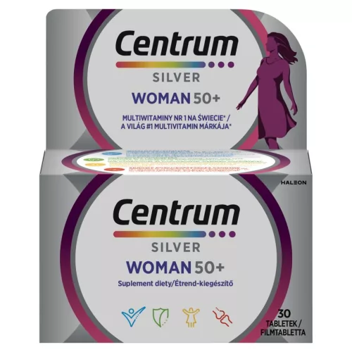 Centrum Nőknek 50+ A-Z filmtabletta 30x