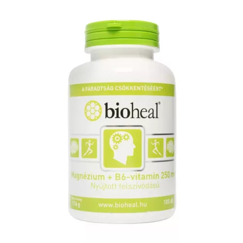 Bioheal Magnézium +B6-vitamin retard filmtabletta 105x