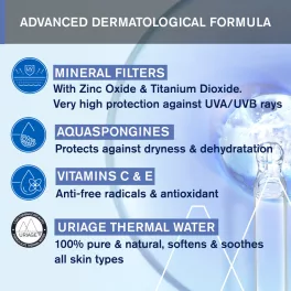 Uriage Baba Mineral fényvédő krém SPF50+ 50ml