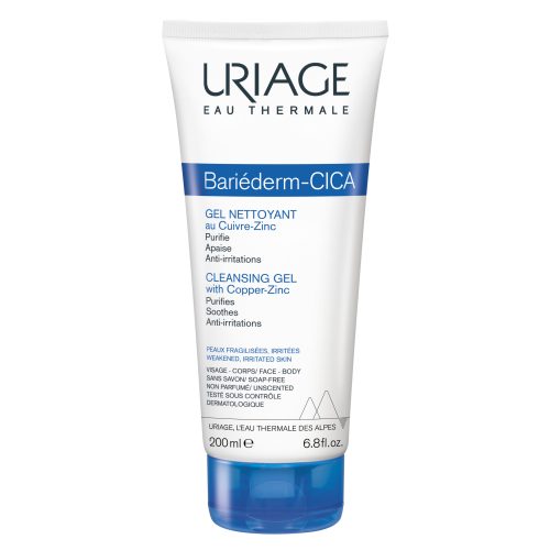 Uriage Baréderm-Cica CU-ZN mosakodógél 200ml