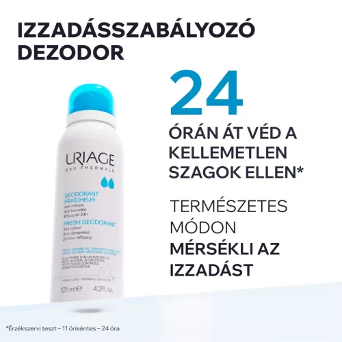 Uriage izzadásgátló dezodor spray 125ml
