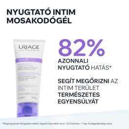 Uriage GYN-8 nyugtató intim mosakodó gél pH8 100ml