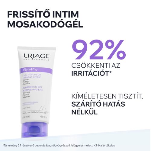 Uriage GYN-PHY intim mosakodó gél 200ml