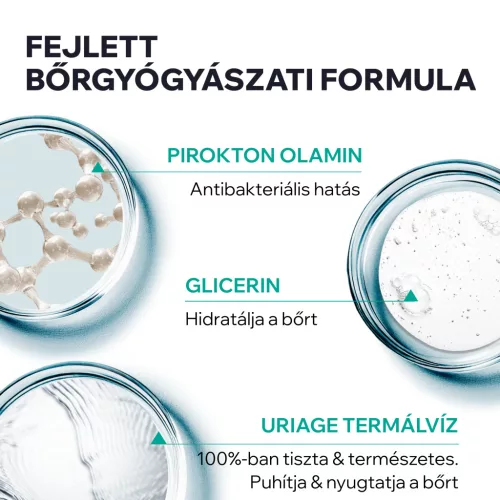 Uriage Hyséac habzó tisztító gél 150ml