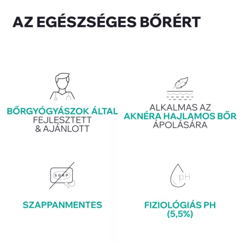 Uriage Hyséac habzó tisztító gél 150ml