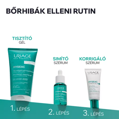 Uriage Hyséac habzó tisztító gél 150ml