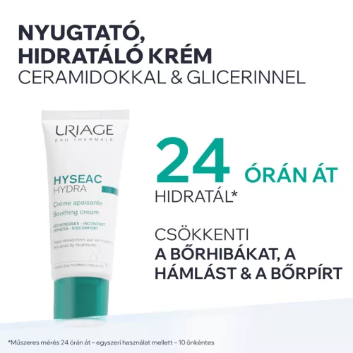 Uriage Hyséac Hydra hidratáló nyugtató krém 40ml