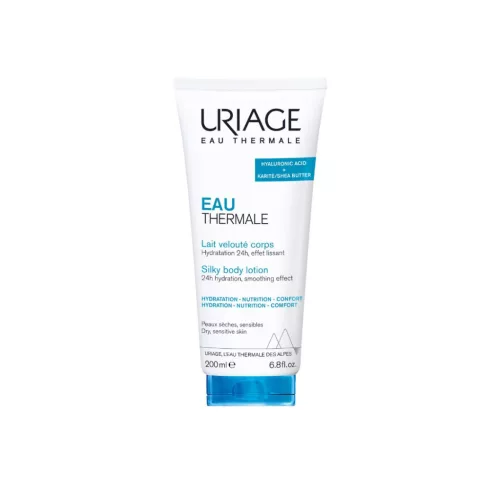 Uriage Eau Thermale Silky Body hyaluronsavas testápoló tej 200ml