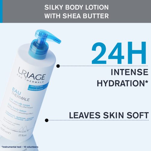 Uriage Eau Thermale Silky Body hyaluronsavas testápoló tej 500ml