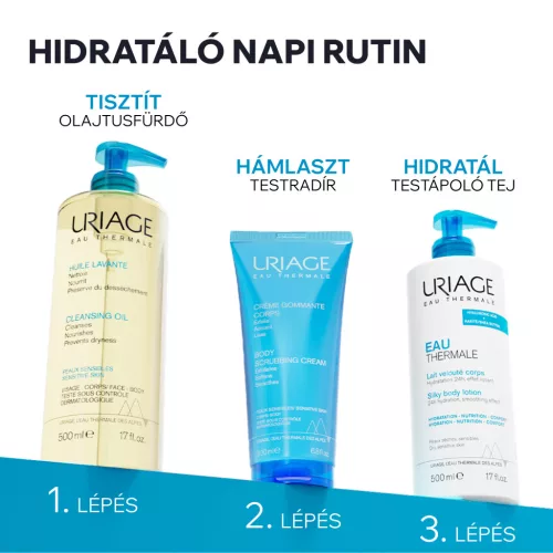 Uriage Eau Thermale Silky Body hyaluronsavas testápoló tej 500ml