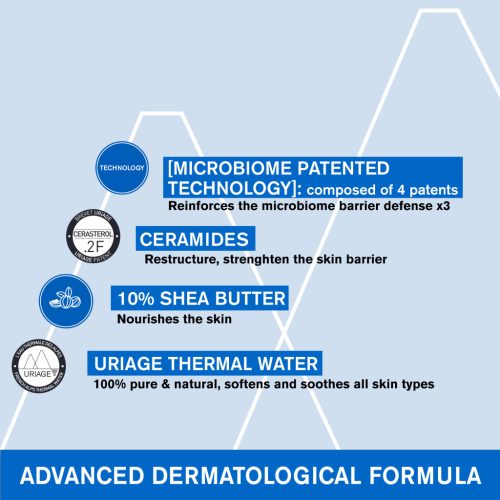 Uriage Xémose lipidfelépítő olajtusfürdő 200ml