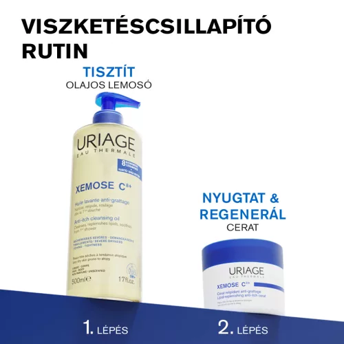 Uriage XÉMOSE Viszketéscsillapító olajtusfürdő 500ml