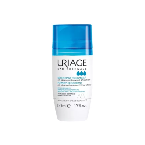 Uriage intenzív izzadásgátló golyós dezodor 50ml