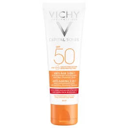   VICHY Capital Soleil Anti-Age öregedésgátló napvédő krém SPF50 50ml