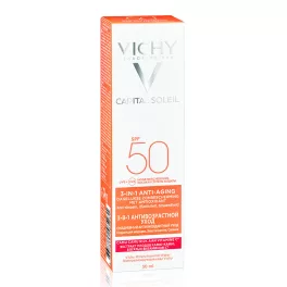   VICHY Capital Soleil Anti-Age öregedésgátló napvédő krém SPF50 50ml