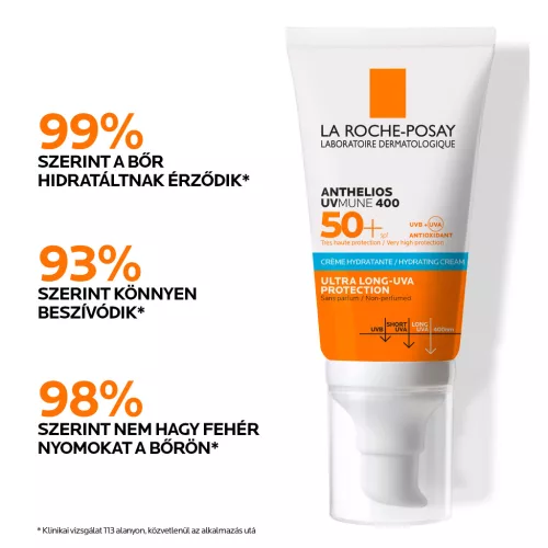 La Roche-Posay Anthelios UVMUNE 400 napvédő krém SPF50+ 50ml