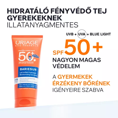 Uriage Bariésun Kid hidratáló tej gyerekeknek SPF50+ 100ml