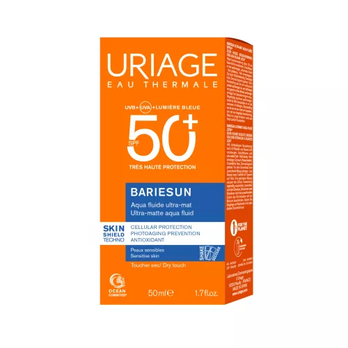  Uriage BARIESUN Aqua Fluid Ultra-mat SPF50+ 50ml
