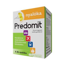 Predomit Kids étrend-kiegészítő nyalóka gyömbérrel 6x