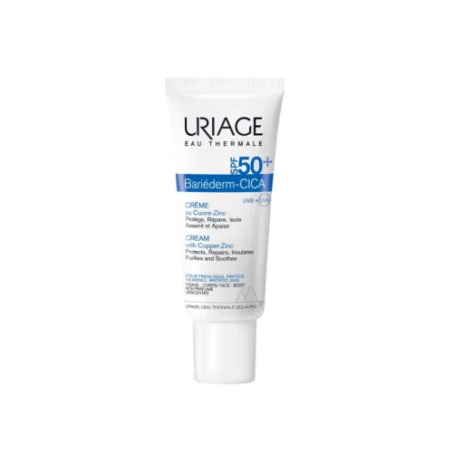 Uriage Bariéderm-Cica CU-ZN krém SPF50  40ml