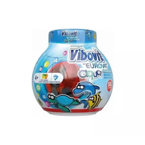 Vibovit By Eurovit Aqua gumivitamin 50x
