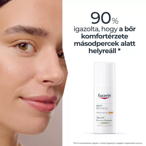 Eucerin Anti-Redness Bőrpír elleni színezett nappali arcápoló SPF25 50ml