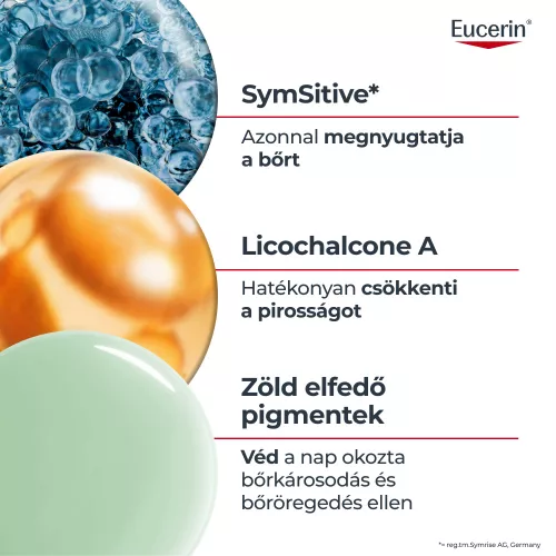 Eucerin Anti-Redness Bőrpír elleni színezett nappali arcápoló SPF25 50ml