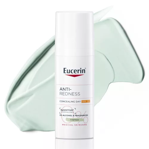 Eucerin Anti-Redness Bőrpír elleni színezett nappali arcápoló SPF25 50ml